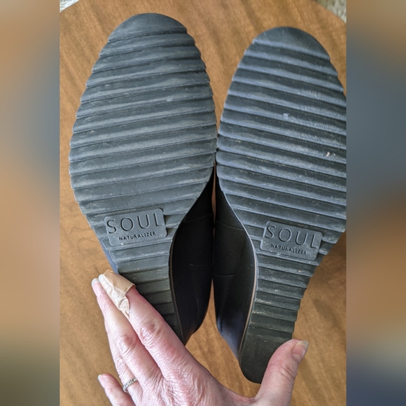 Soul Naturalizer black wedge Boots - Picture 6 of 7